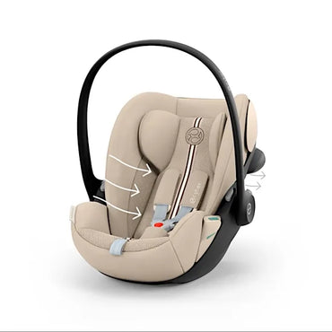 CYBEX Cloud G3 i-Size Rotating Baby Car Seat - Almond Beige