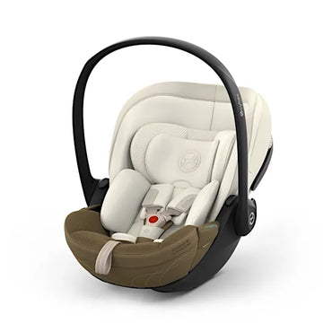 CYBEX Cloud S i-Size rotating baby car seat in Jade Green Style fabric