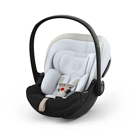 CYBEX Cloud S i-Size rotating baby car seat in Misty Grey Style fabric