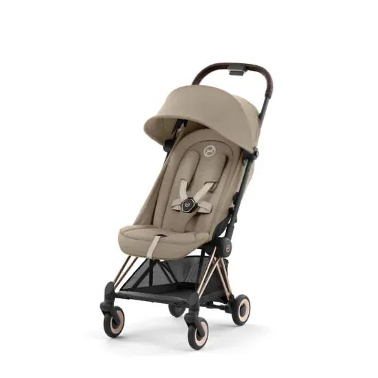 Biege Compact Stroller