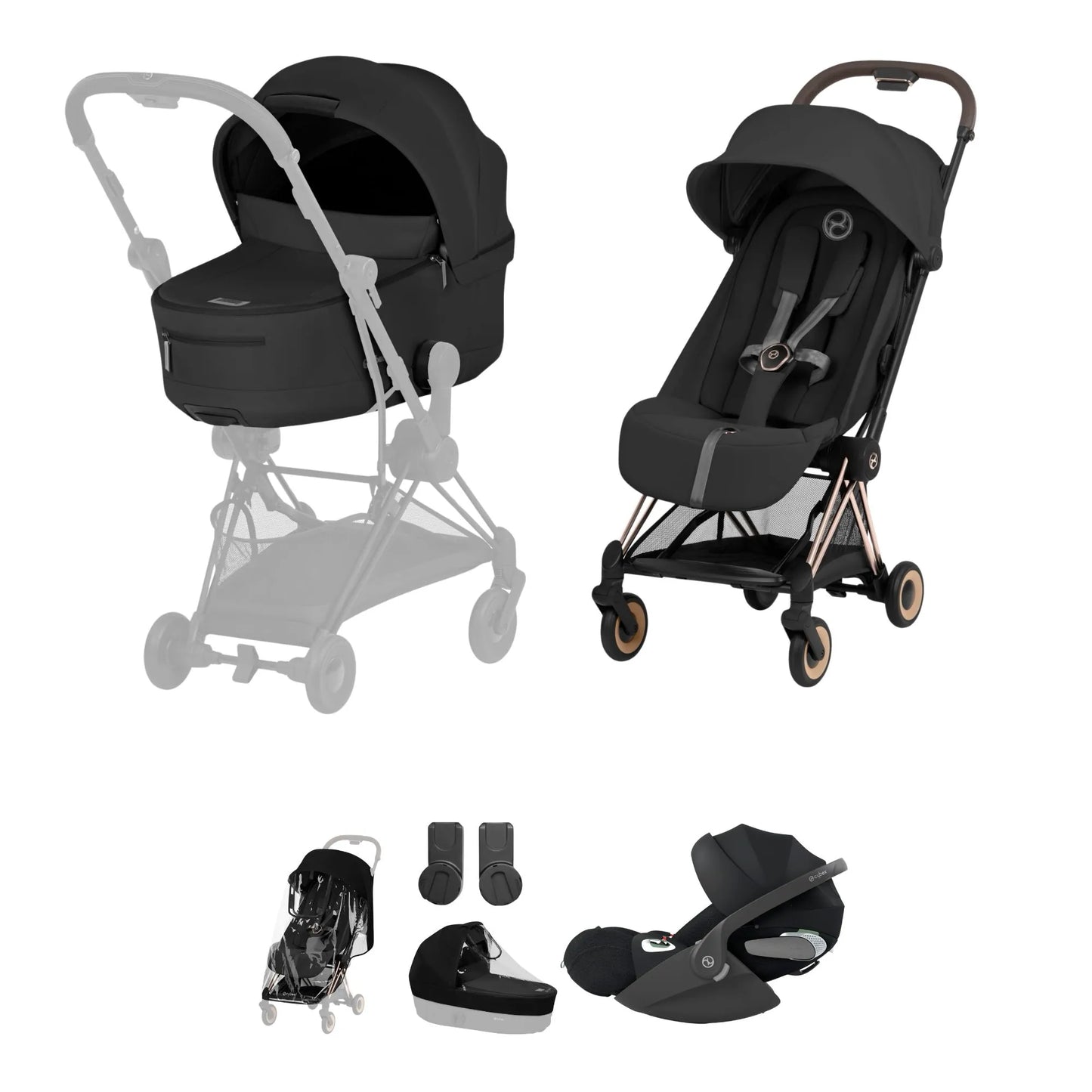 CYBEX Coya Pushchair Comfort Collection Ultimate Bundle