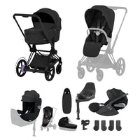 CYBEX e-Priam Electric Pushchair Comfort Collection Ultimate Birth & Beyond Bundle