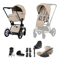 CYBEX e-Priam Electric Pushchair Comfort Collection Ultimate Bundle