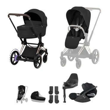 CYBEX e-Priam Electric Pushchair Comfort Collection Ultimate Bundle