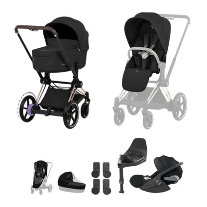 CYBEX e-Priam Electric Pushchair Comfort Collection Ultimate Bundle