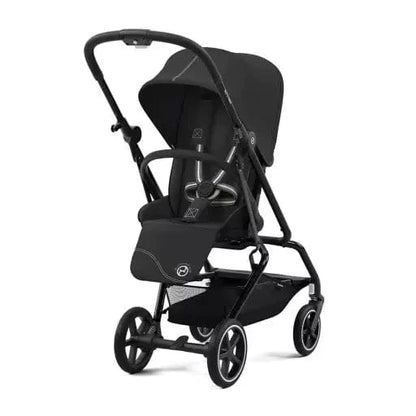 Cybex Gold Eezy S Twist+ Black Leather Little Peas Your Pram