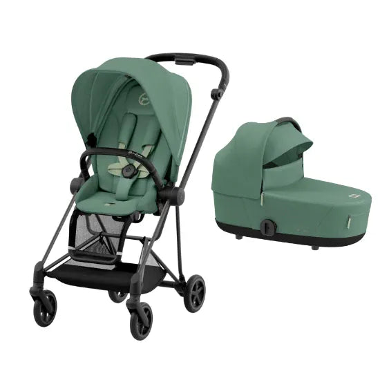 Cybex Mois Pushchair with Carrycot Leaf Green