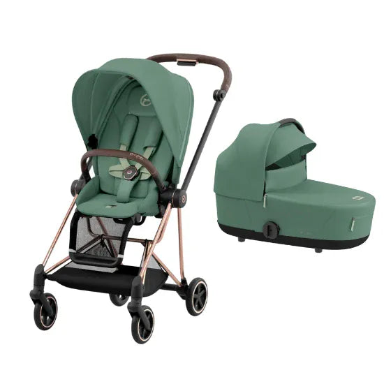 Cybex Mois Pushchair with Carrycot Leaf Green