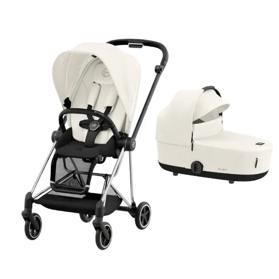 Cybex Mois Pushchair with Carrycot Off White