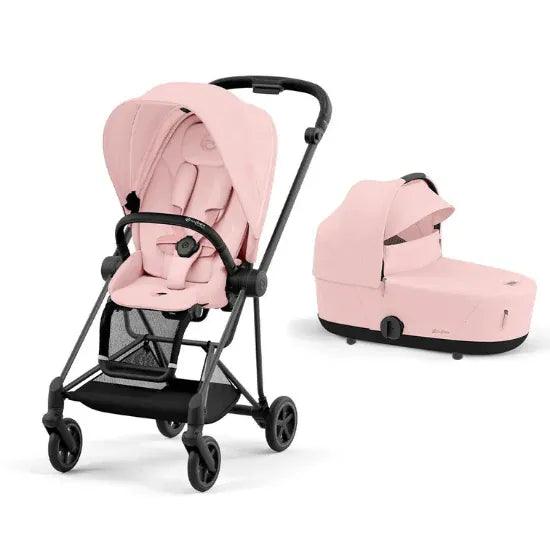 Cybex Mois Pushchair with Carrycot Peach Pink