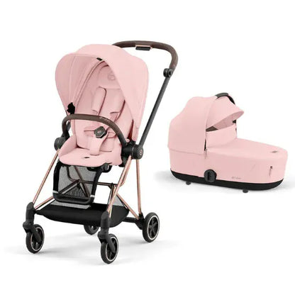 Cybex Mois Pushchair with Carrycot Peach Pink