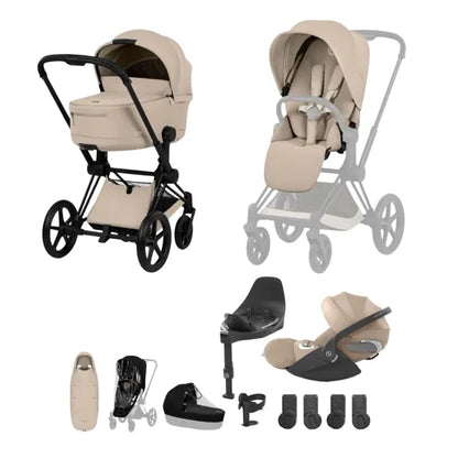 CYBEX Priam Pushchair Comfort Collection Ultimate Accessory Bundle