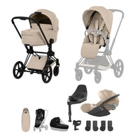 CYBEX Priam Pushchair Comfort Collection Ultimate Accessory Bundle