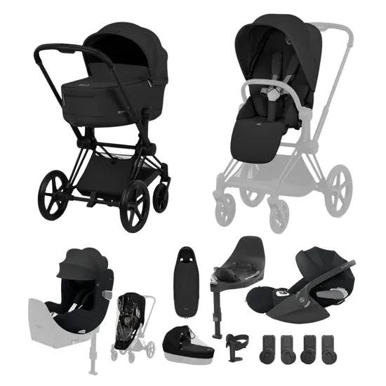 CYBEX Priam Pushchair Comfort Collection Ultimate Birth & Beyond Bundle