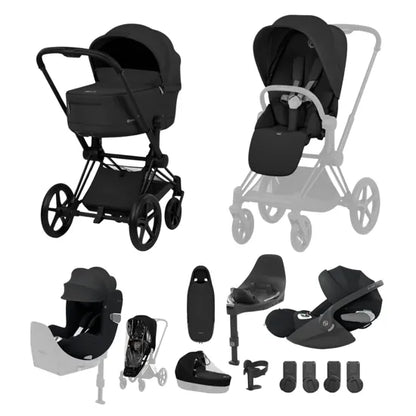 CYBEX Priam Pushchair Comfort Collection Ultimate Birth & Beyond Bundle