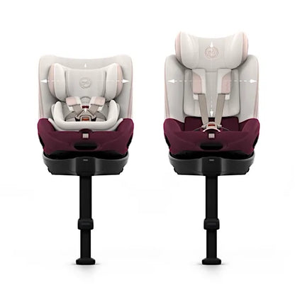 CYBEX Sirona S GrowTech adjustable headrest and width growing with your child from baby to toddler
