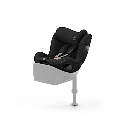 CYBEX Sirona S i-Size rotating rear-facing car seat in Sepia Black Comfort fabric