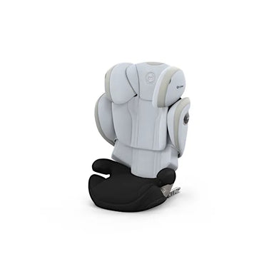 CYBEX Solution S i-Size high back booster car seat in Misty Grey Style fabric