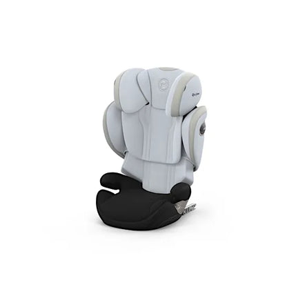 CYBEX Solution S i-Size high back booster car seat in Misty Grey Style fabric