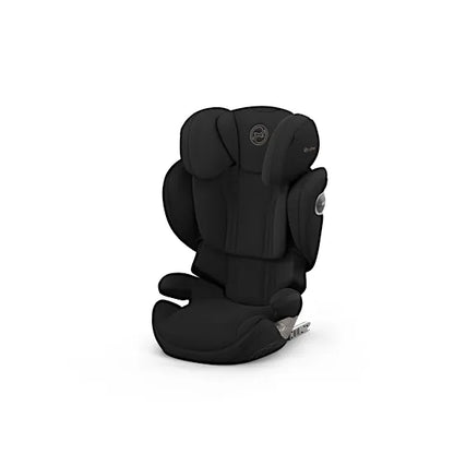 CYBEX Solution S i-Size high back booster car seat in Sepia Black Style fabric