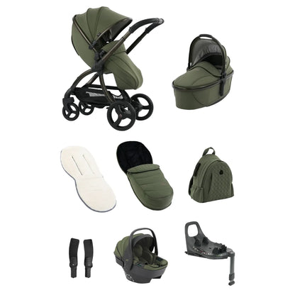 egg3 Luxury 360 Stroller Bundle - Sage