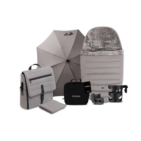 iCandy Peach 8 Pushchair & 360 Car Seat Complete Bundle