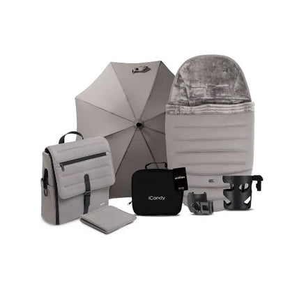 iCandy Peach 8 Pushchair & 360 Car Seat Complete Bundle