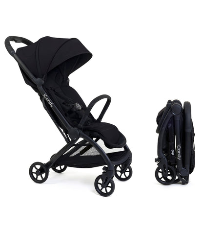 Black Travel Stroller - Airline Approved
