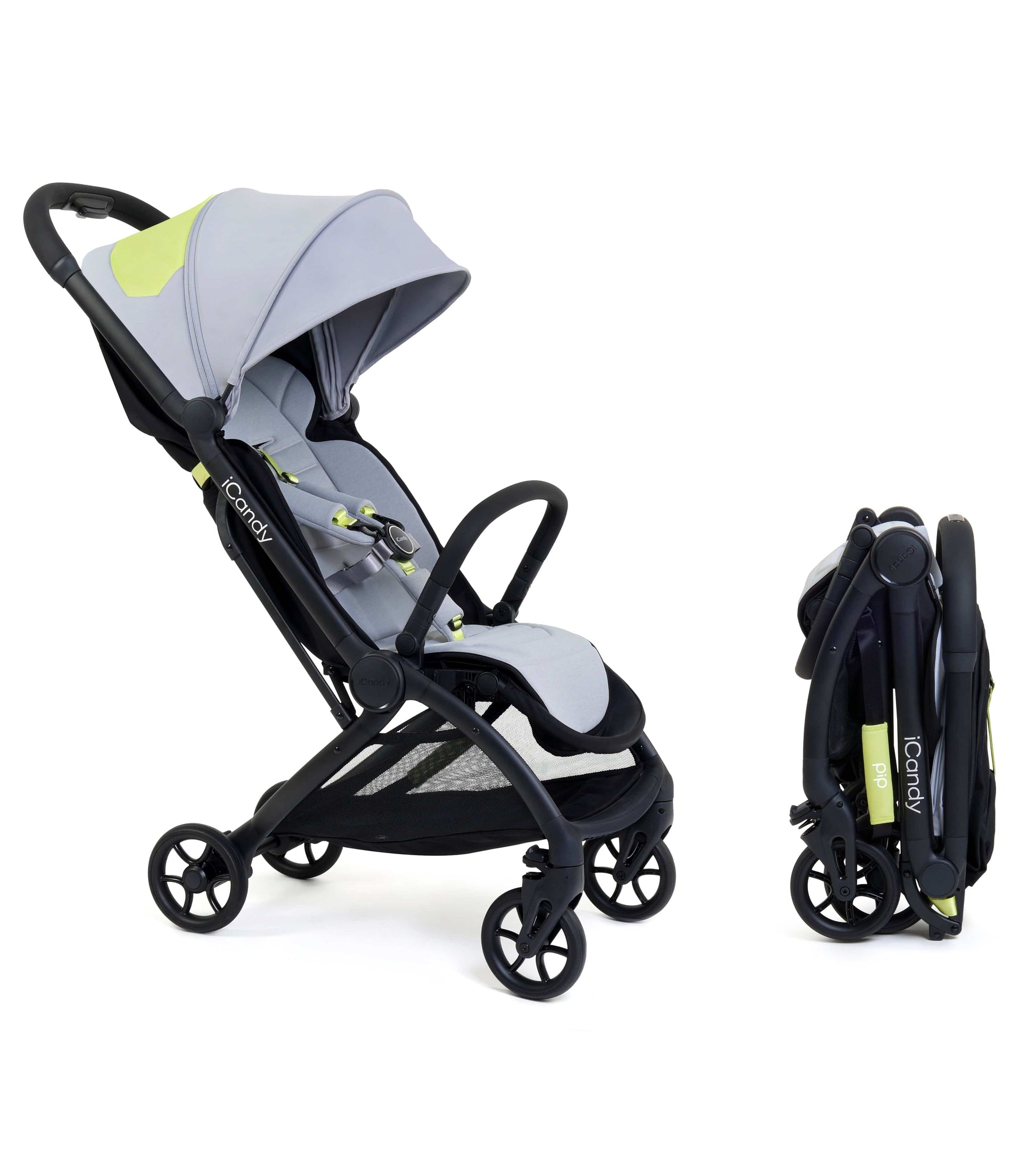 Grey & Green Travel Stroller - Airline Approved