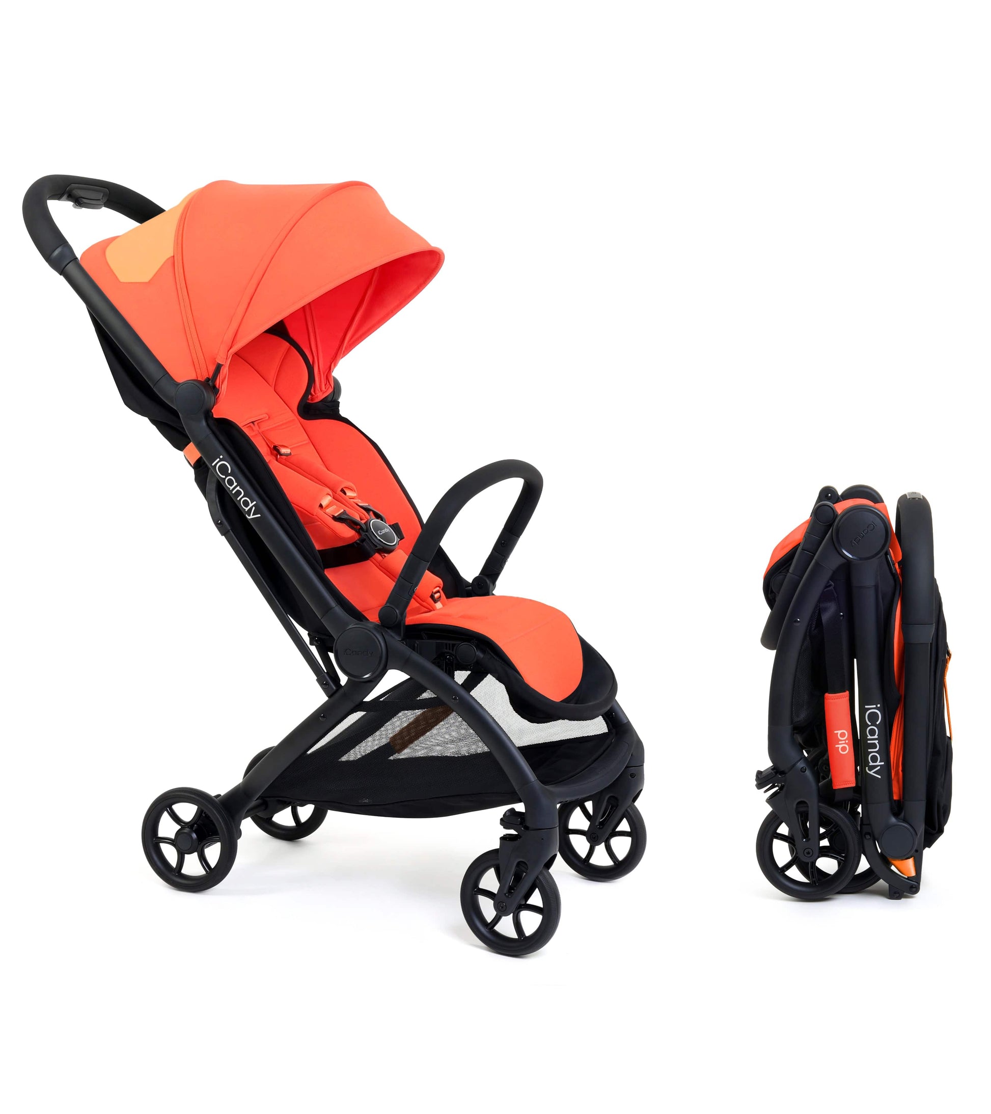 Sunset Orange Travel Stroller - Airline Approved