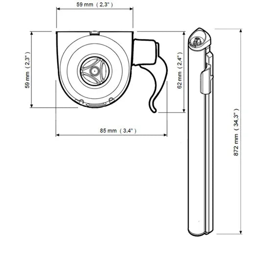 Lascal KiddyGuard Accent - White