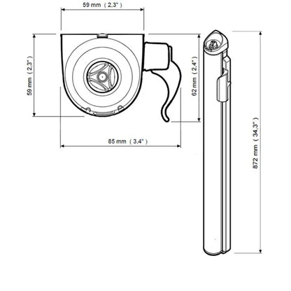 Lascal KiddyGuard Accent - White
