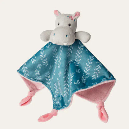 Mary Meyer Jewel Hippo Animal Security Blanket