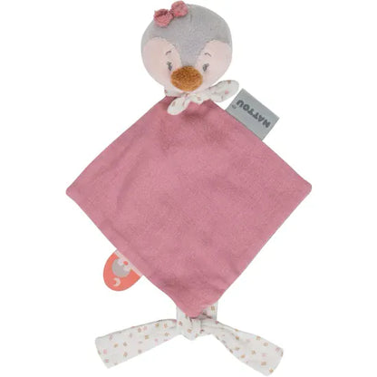 Nattou Mini Doudou Sasha Penguin Comforter Soft Toy