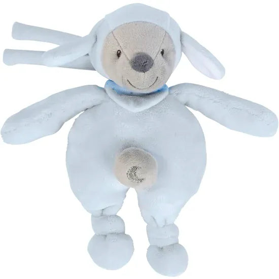 Nattou Mini Musical Sam the Sheep Soft Toy