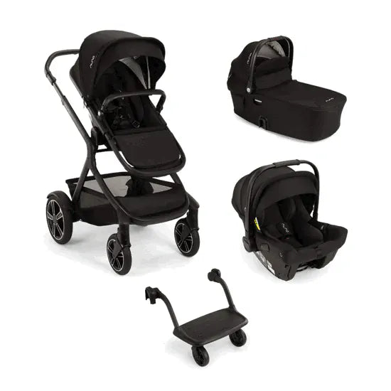 Nuna Demi Next Pushchair Bundle with Riderboard & Pipa Urbn Car Seat