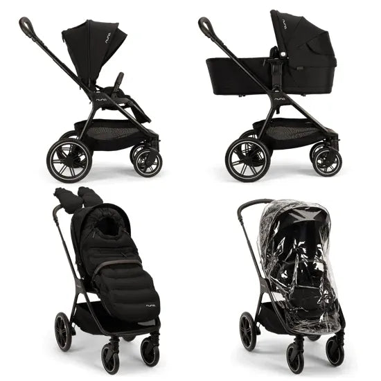 Nuna Triv Lx Pushchair All Season Set with Carrycot & Accessories