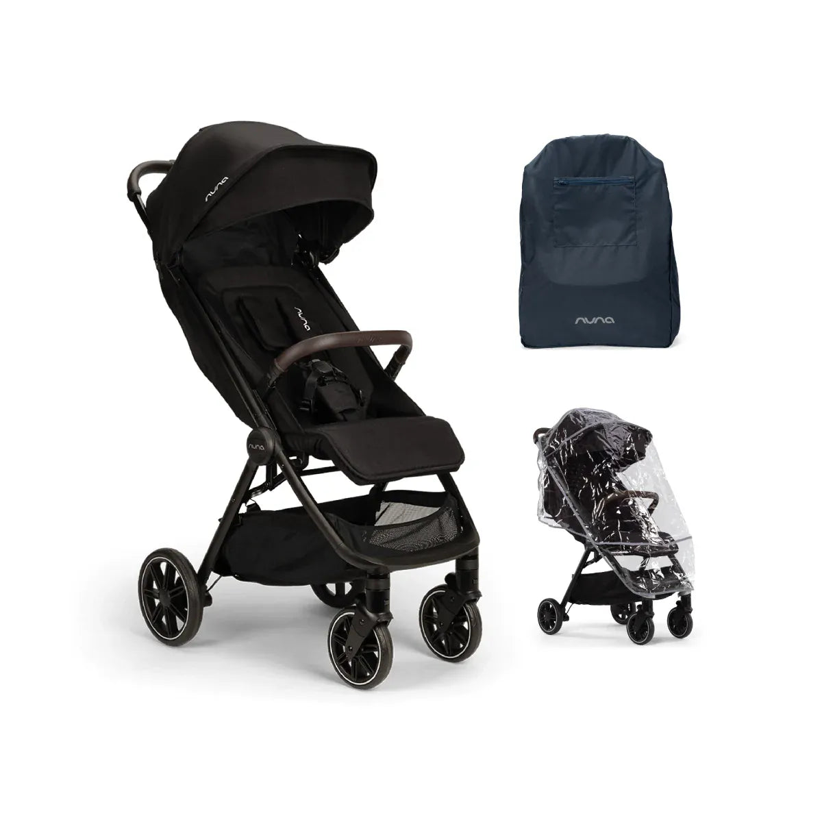 Nuna Trvl LX Compact Stroller with Raincover & Travel Bag