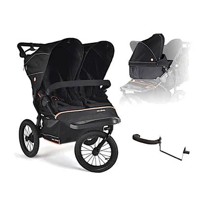 Out n About Nipper Double V6 Plus Pushchair Newborn & Toddler Bundle