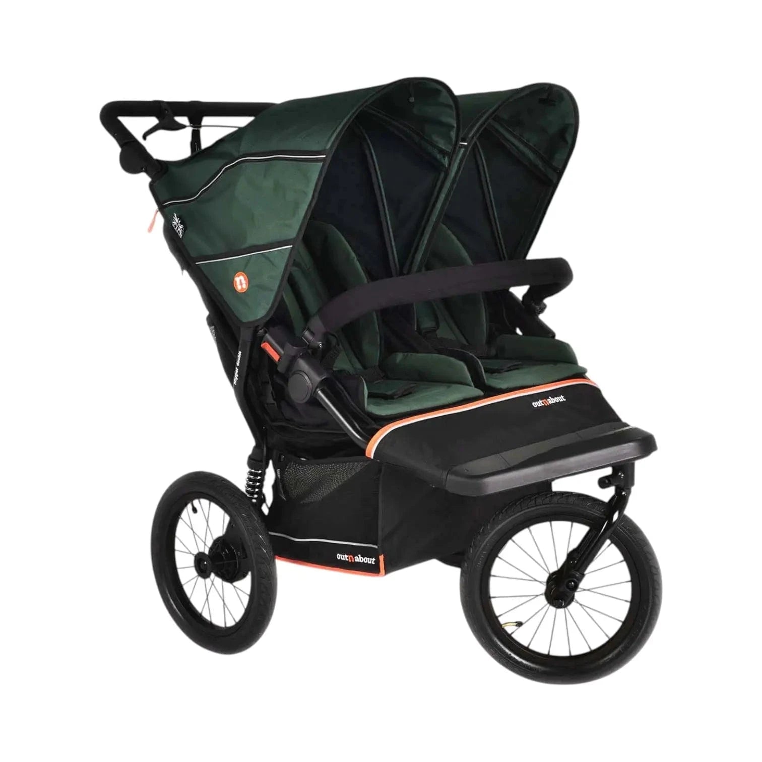 out n about nipper double stroller Out n About Nipper Double V6 Plus | Twin Jogger