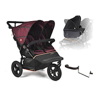 Out n About Nipper Double V6 Pushchair Newborn & Toddler Bundle