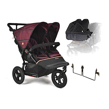Out n About Nipper Double V6 Pushchair Twin Bundle