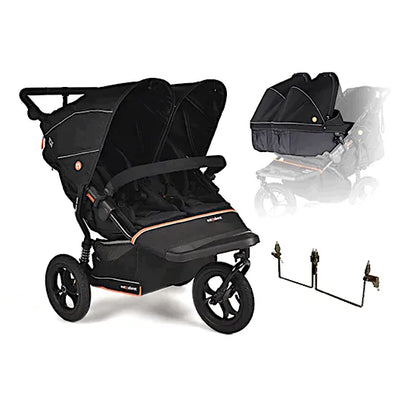 Out n About Nipper Double V6 Pushchair Twin Bundle