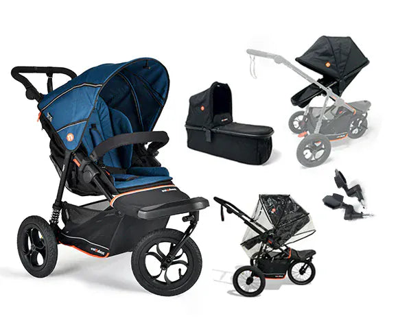 Out n About Nipper V6 Pushchair Switch Newborn Bundle