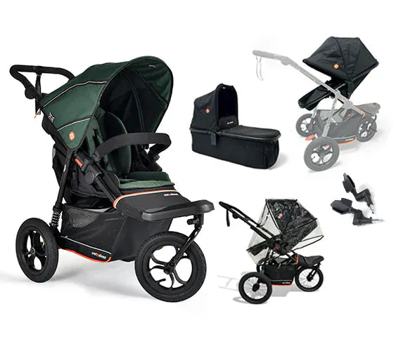 Out n About Nipper V6 Pushchair Switch Newborn Bundle