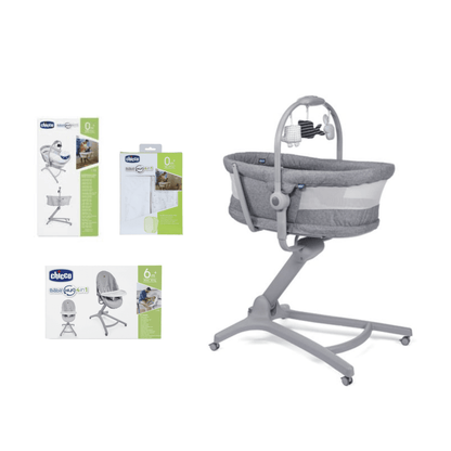 Outlet - Chicco Baby Hug 4in1 Air Titanium Bundle