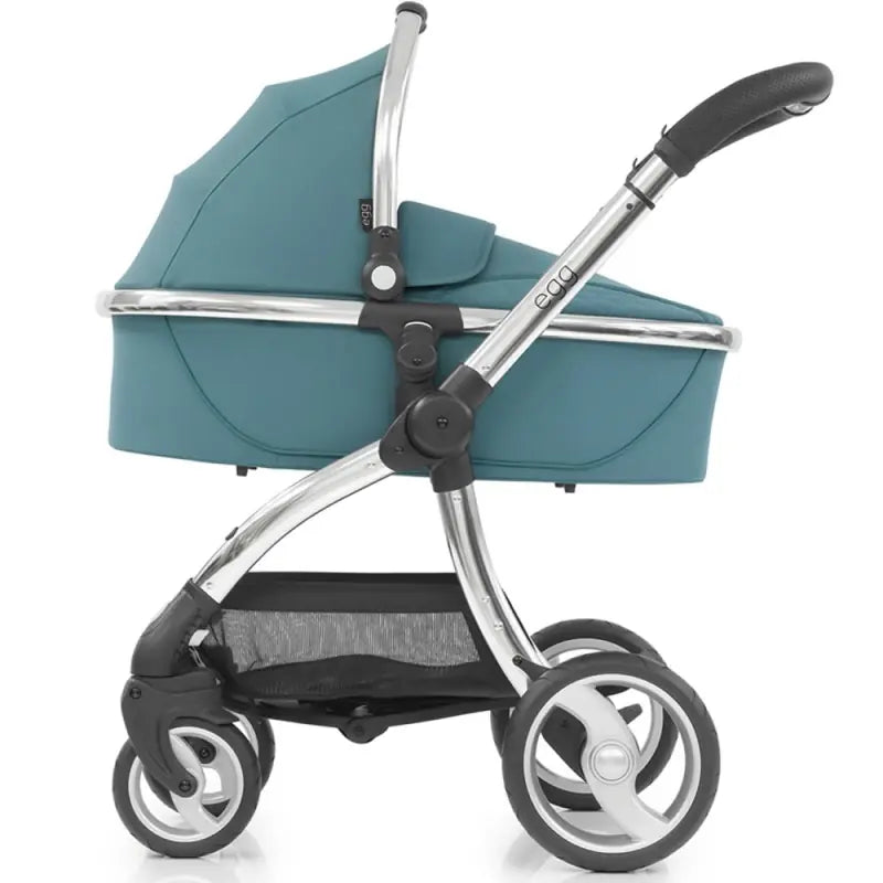egg Stroller with Carrycot in Cool Mist