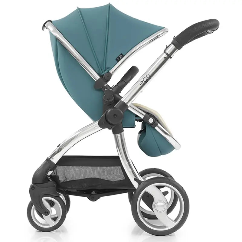 egg Stroller with Carrycot in Cool Mist