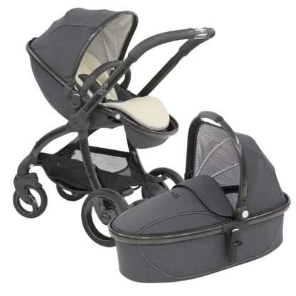 egg Stroller with Carrycot in Quantum grey