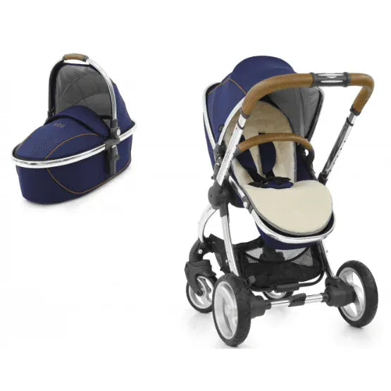 egg Stroller with Carrycot in Regal Navy
